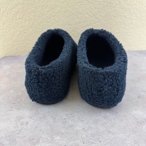 Bombas Sunday Slippers Dark Blue Sherpa Fleece Indoor Outdoor Slip On Mens 11 main image 8